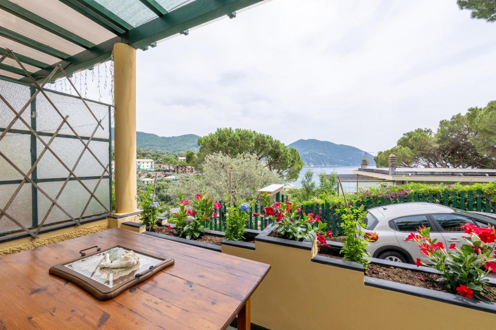 Terrazza Sul Mare B.View56 Villa Recco Eksteriør bilde
